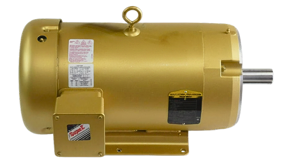 Baldor motor CEM3713T 15HP, 3500RPM, 3 PHASE, 60HZ, 215TC, 3752M, TEFC, F