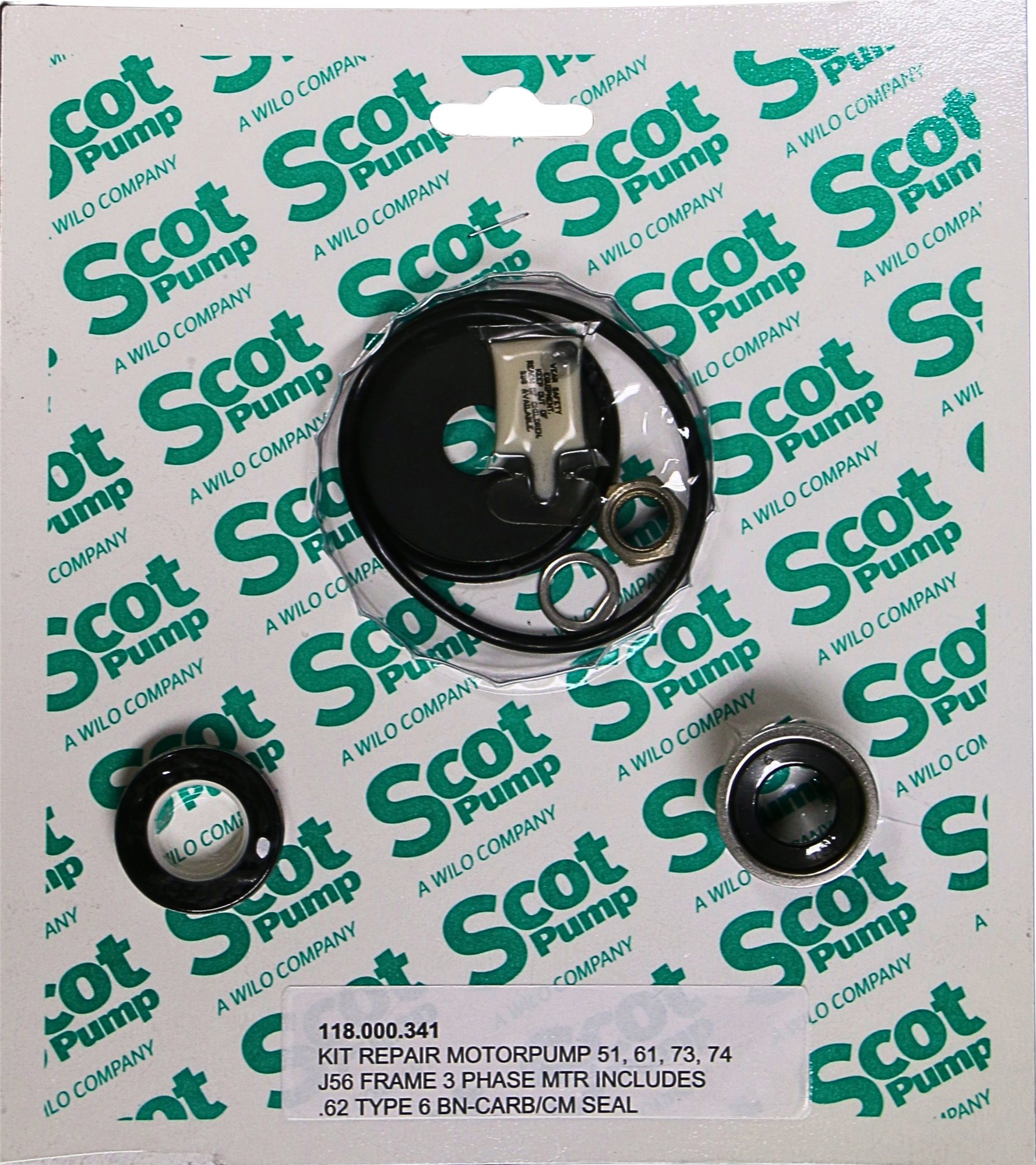 118.000.341 Scot Pump Repair Kit for Sale Online
