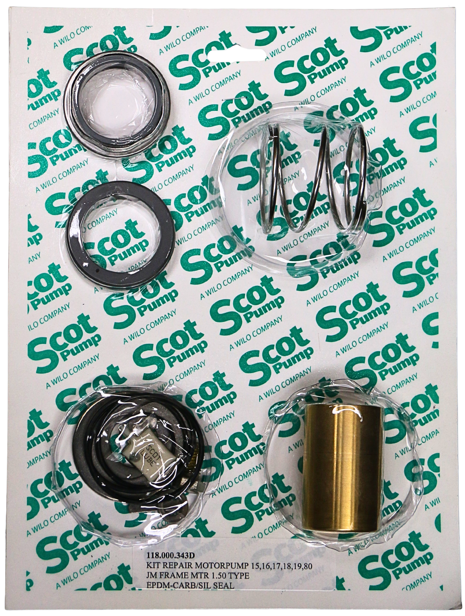 KIT RPR SCOT EPDM-CARB/SIL