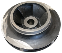 Impeller 95 Iron, **Specify Diameter**, 1.25 Bore