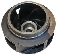 Impeller 59, Iron, **Specify Diameter**, 7/8" Bore (1750 RPM)