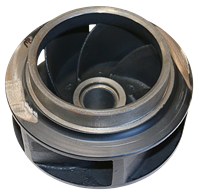 Impeller 59 Iron, **Specify Diameter**, 1.25 Key