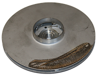 Impeller 231 STN 304 4.92 X 0.44 TRD