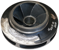 Impeller 103 Iron, **Specify Diameter**, 1 1/4" Key