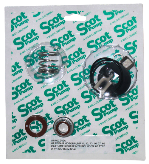Repair Kit Viton Carbon/Ceramic  .62 Seal, 56J Frame, Motorpump 11, 12, 13, 16, 27, 60,