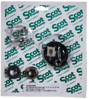 Repair Kit Viton Carbon/Silicon Carbide .62 Seal, 56J Frame, Motorpump 11, 12, 13, 16, 27, 60