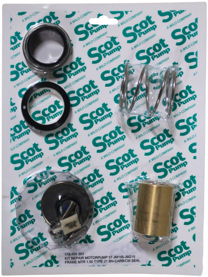 Repair Kit Buna Carbon/Ceramic 1.5 Seal, Motorpump 57, JM145 - JM215 Frame