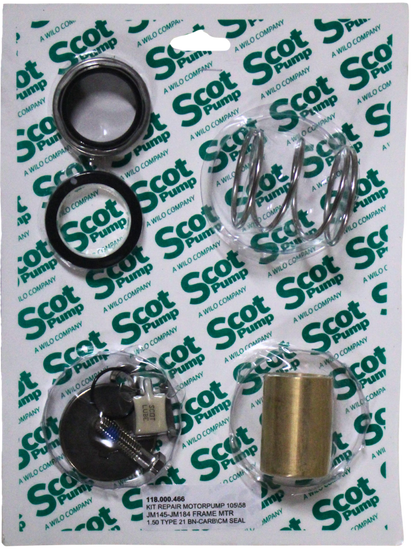 Repair Kit Buna Carbon/Ceramic 1.5 Seal, Motorpump 105/58, JM145 - JM184 Frame