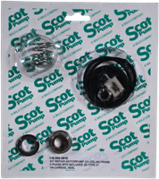 Repair Kit Viton Carbon/Silicon Carbide .62 Seal, Motorpump 231, 232, J56 Frame