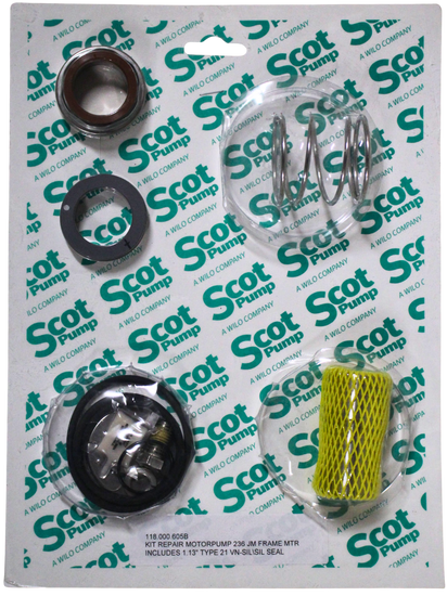 Kit Repair Motorpump ;236 JM Frame Mtr ; Includes 1.13" Type 21 VN-SIL/SIL Seal