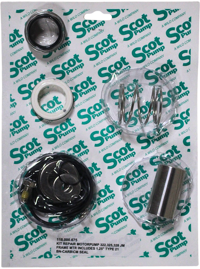 Kit Repair Motorpump ;322,325,328 JM Frame Mtr ;includes 1.25" Type 21 BN-CARB\CM Seal