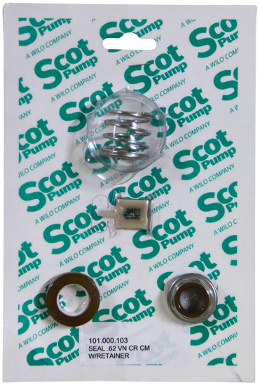 Seal .62 Viton Carbon/Ceramic, Type 21