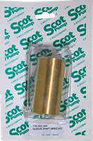 Sleeve Shaft 1.75 BRNZ ID 1.35" OD 1.75" L 3.42"