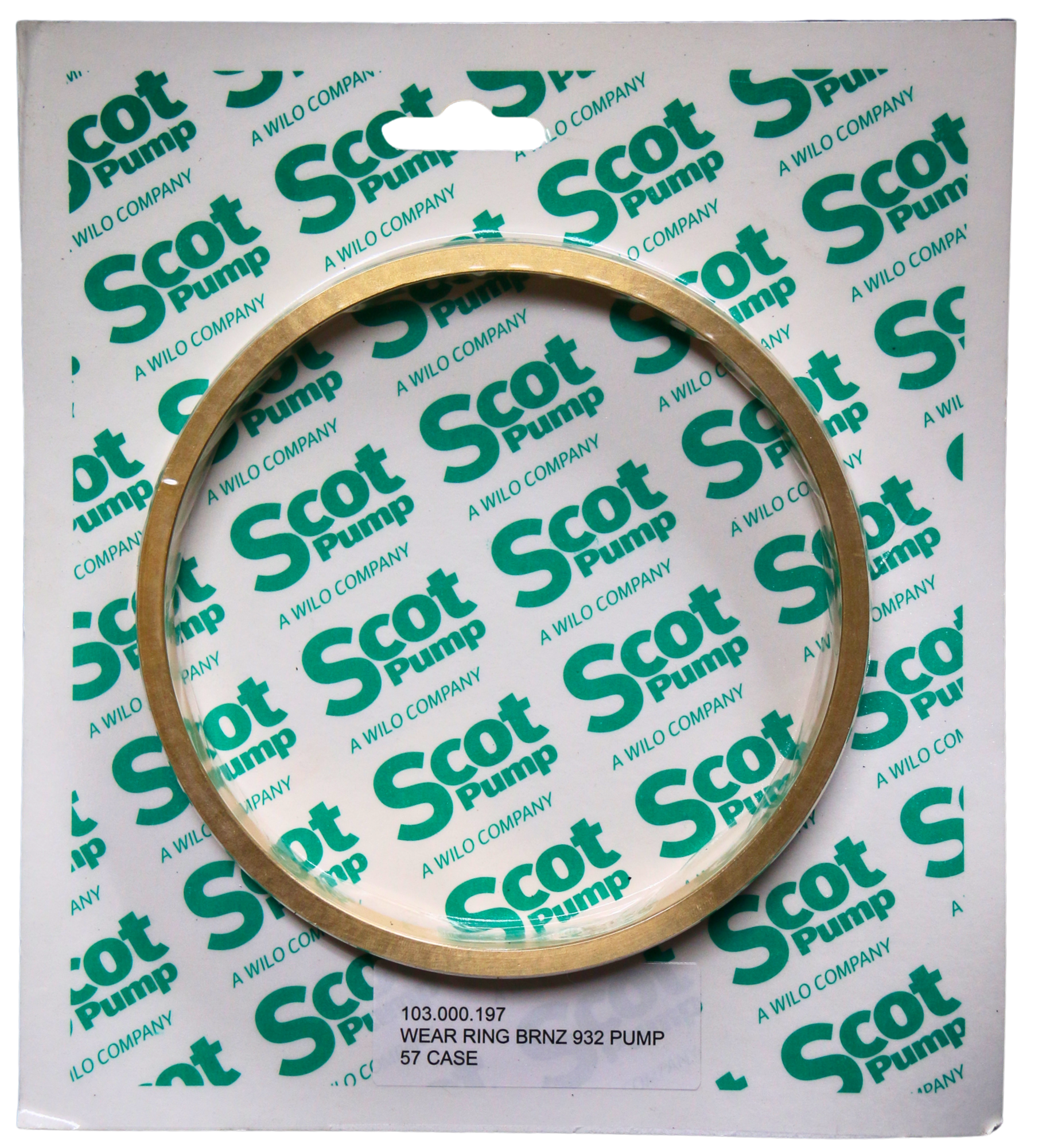 Wear Ring BRNZ Scot #57 Case
