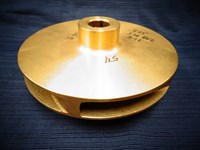 Scot Pump IMPELLER 54 BRNZ 836 SPECIFY DIA 6.50 MAX 0.88 KEY