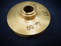 Scot Pump IMPELLER 55 IRON SPECIFY DIA 6.50 MAX 1.25 KEY