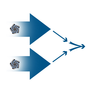 Impellers In Parallel Centrifugal Pump