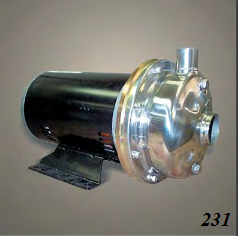 Model 231 Scot Pump model 231 stainless steel centrifugal pump for sale
